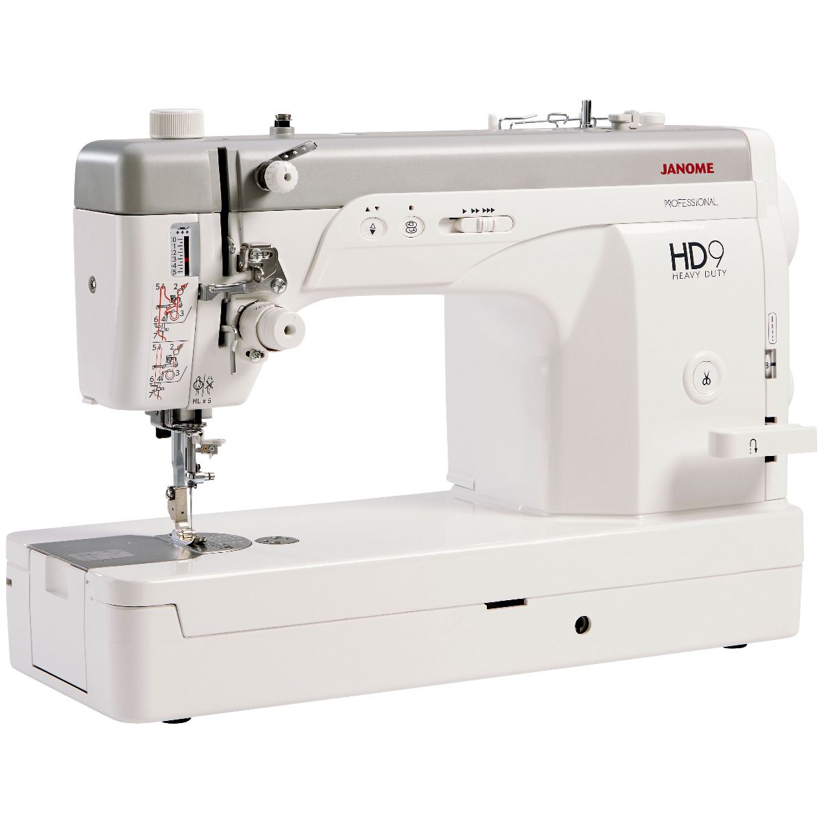 Janome HD9 Professional v2 – Máquina de Costura de Alta Performance
