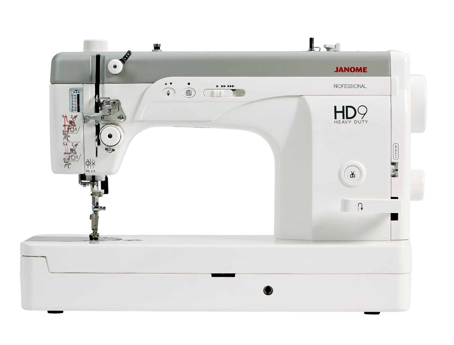 Janome HD9 Professional v2 – Máquina de Costura de Alta Performance