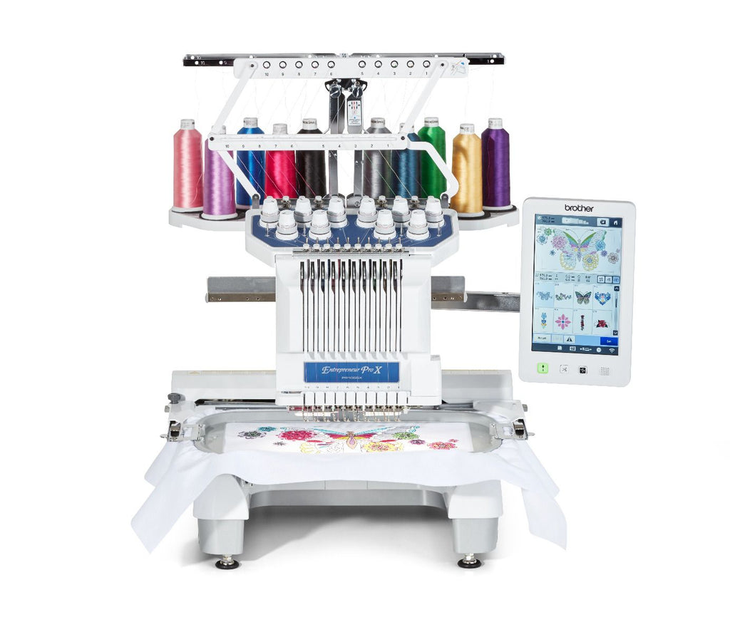 Brother PR1055X – Bordadeira Profissional 10 Agulhas