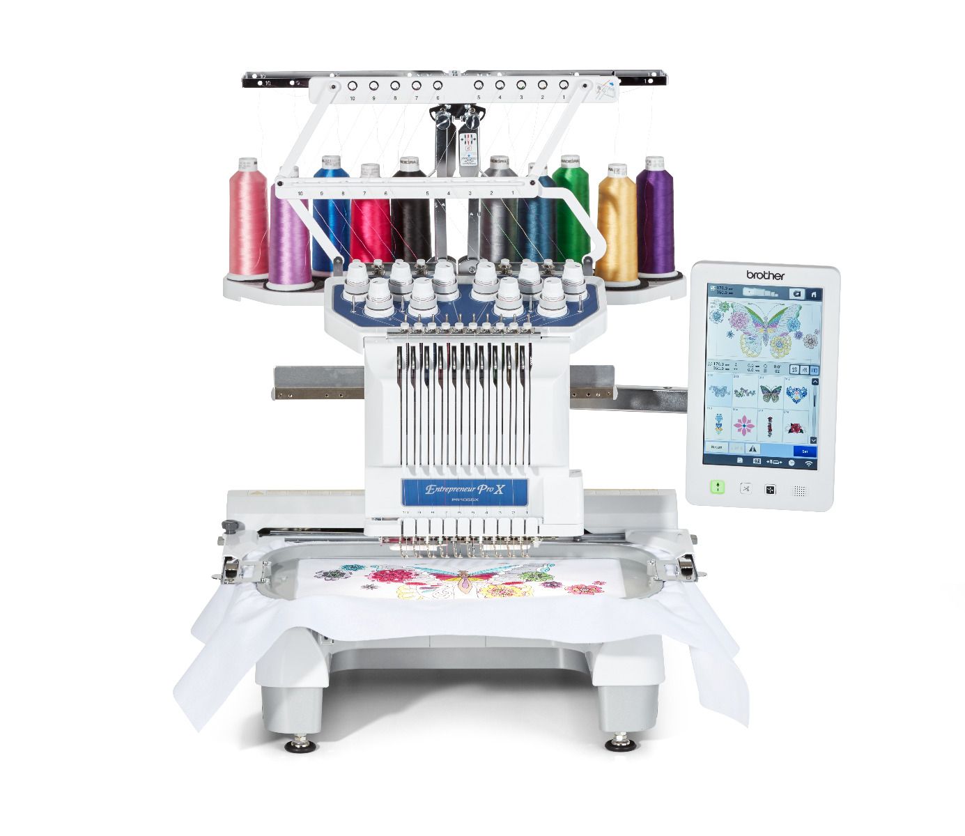 Brother PR1055X – Bordadeira Profissional 10 Agulhas